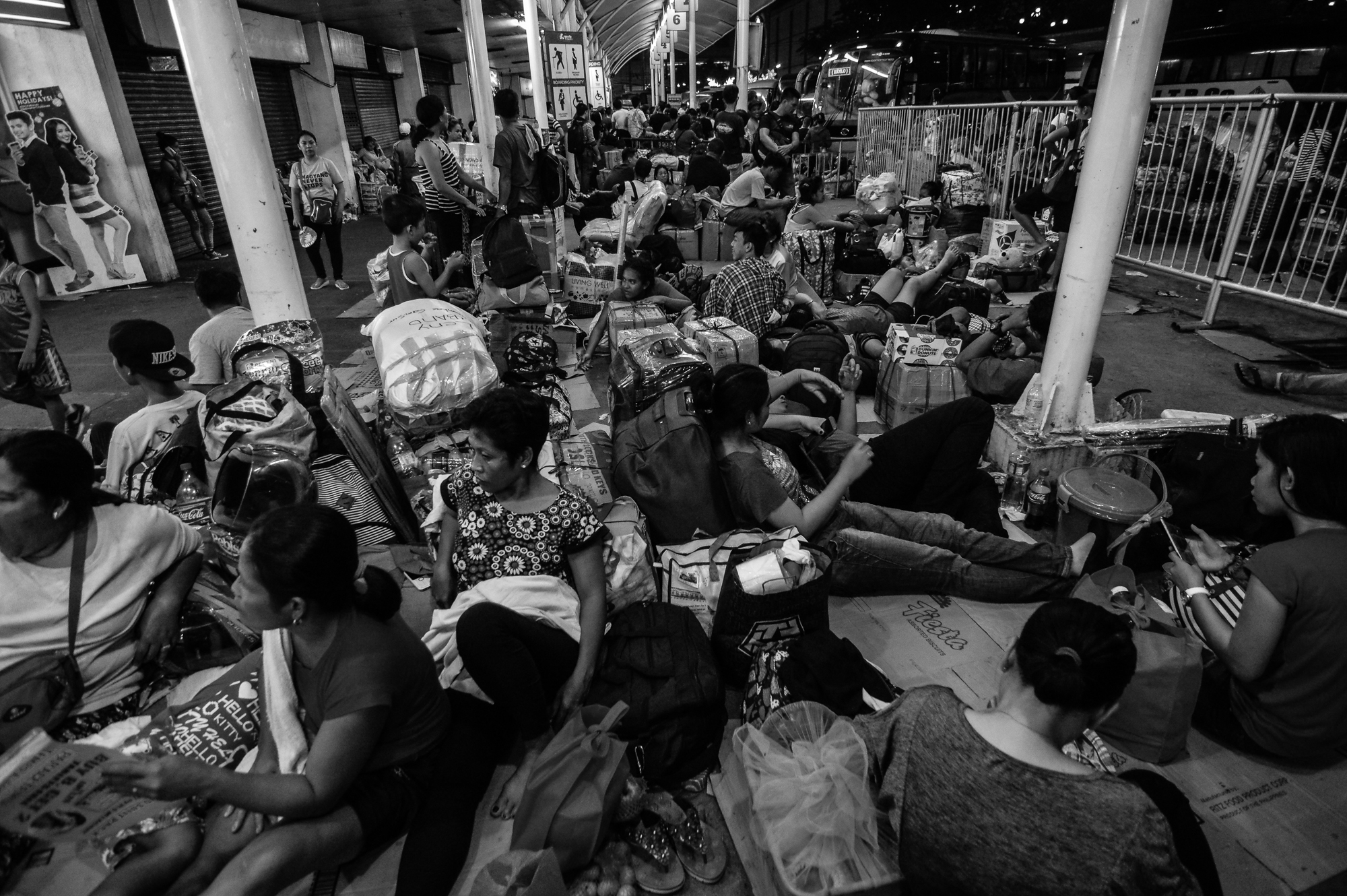 Philippines: Araneta Center Bus Station